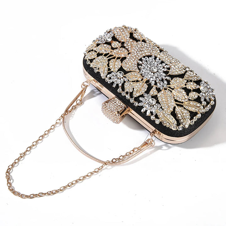 Diamond Formal Evening Clutch - Divawearfashion