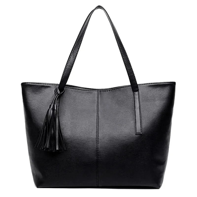 Retro Tassel Design Tote - Divawearfashion