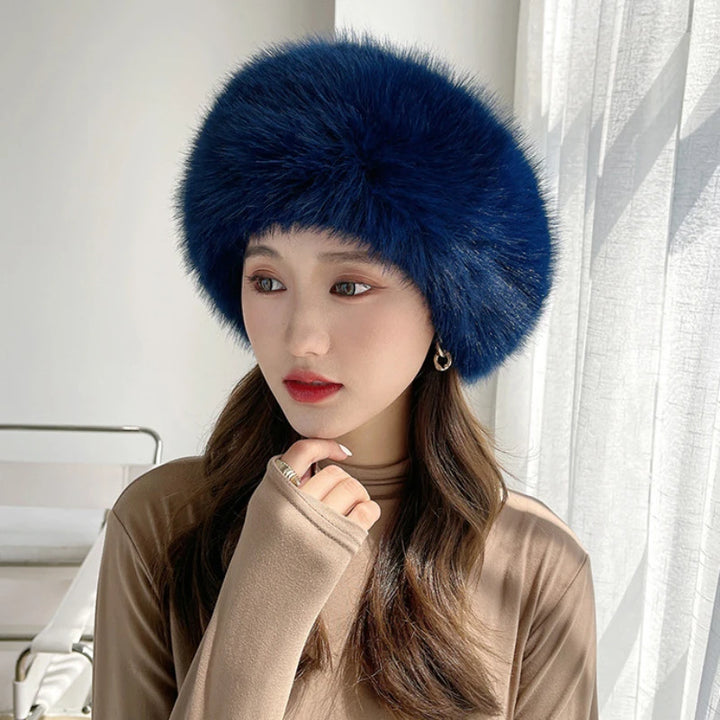 Faux Fox Fur Bomber Hat - Divawearfashion