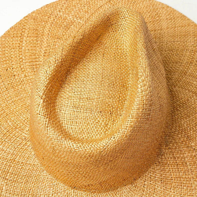 Wide Brim Fedora Hat - Divawearfashion