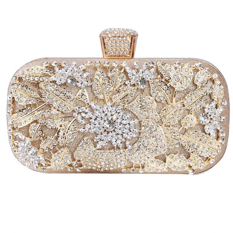 Diamond Formal Evening Clutch - Divawearfashion