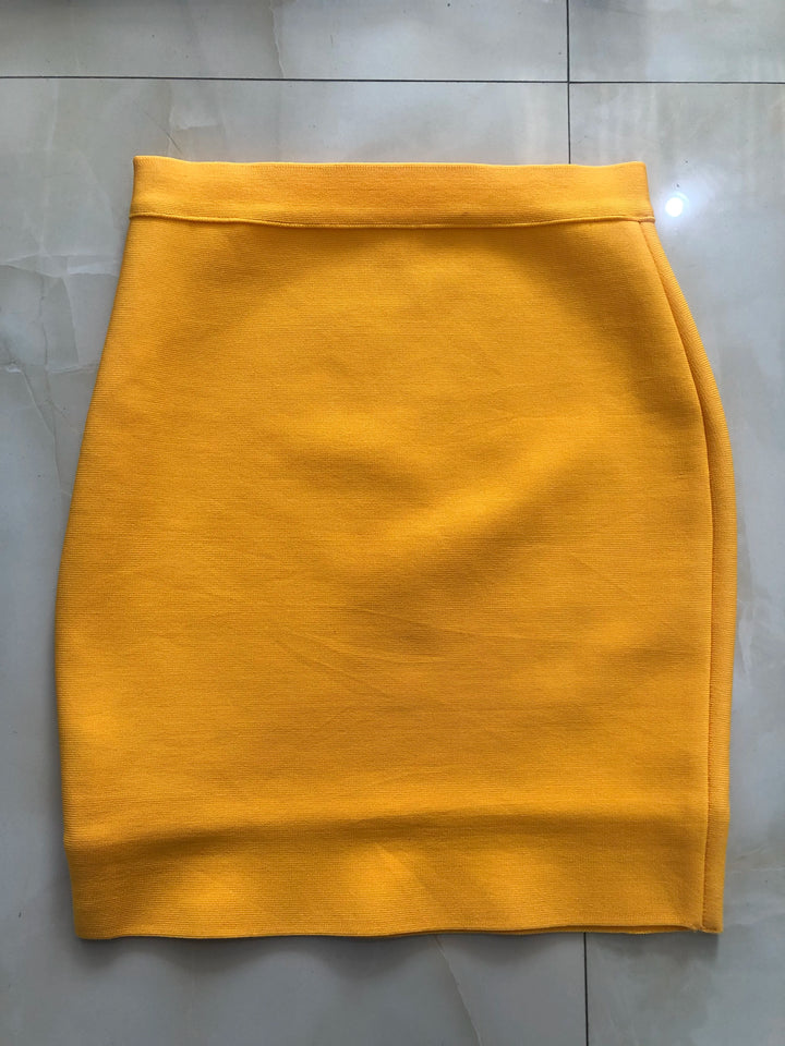 Bodycon Mini Bandage Pencil Skirt - Divawearfashion