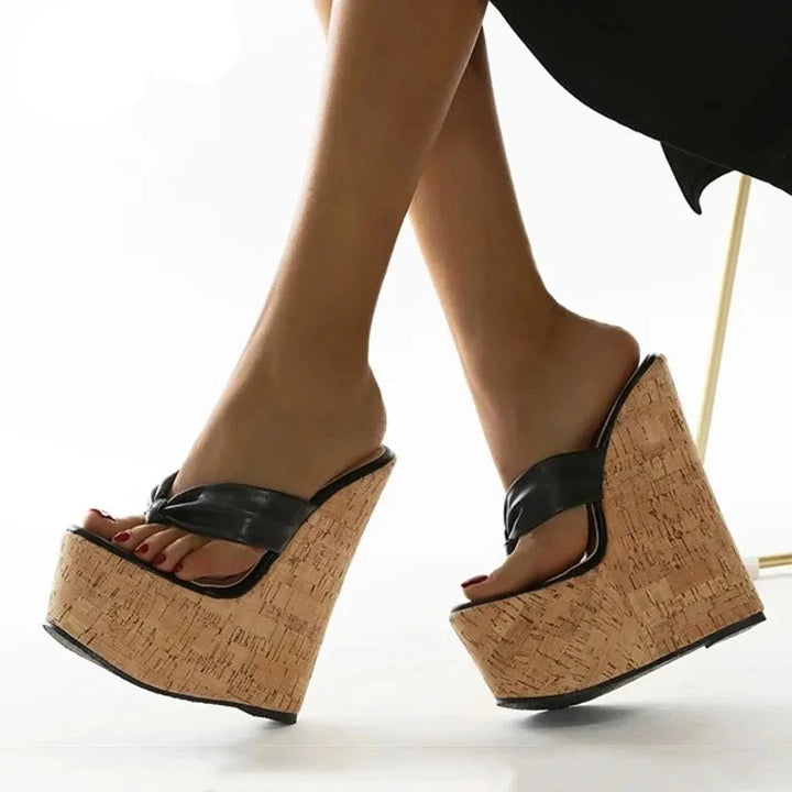 Super Sexy Platform Sandal Wedges - Divawearfashion