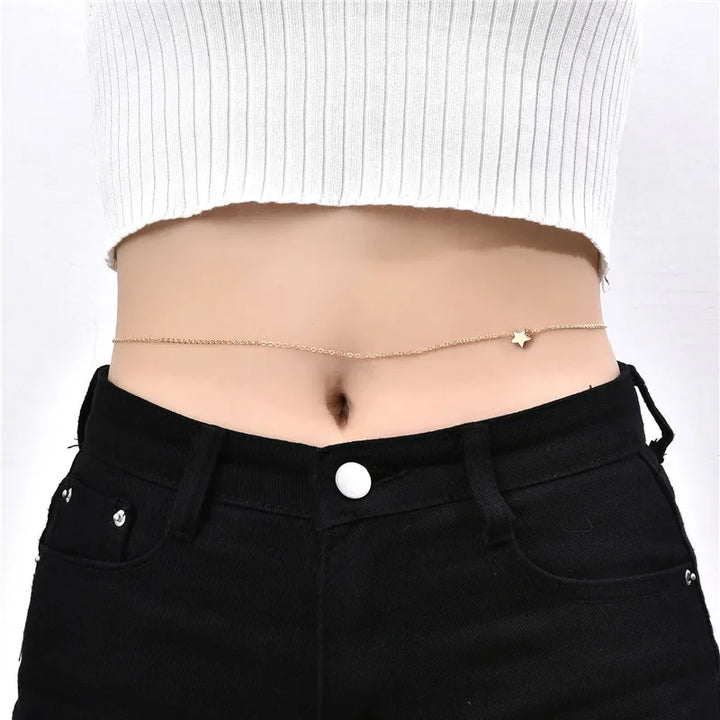 Belly Chain Body Jewelry - Divawearfashion