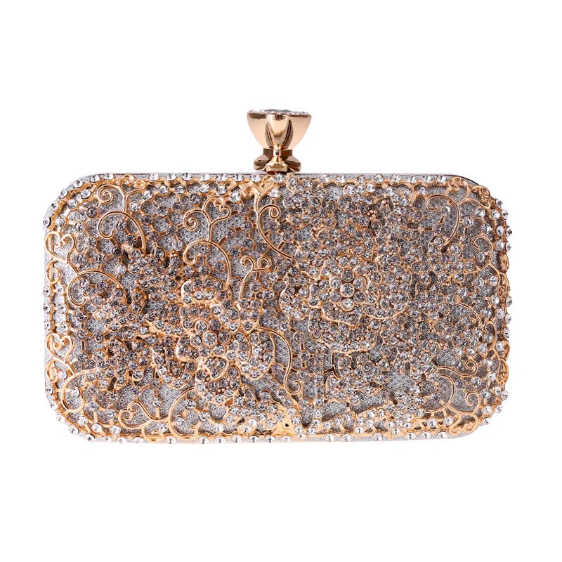 Diamond Formal Evening Clutch - Divawearfashion