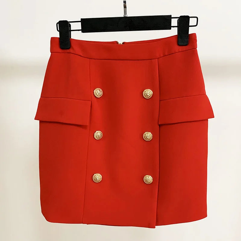 Embellished Mini Skirt