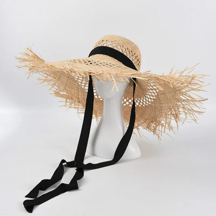 8 Colors Big Brim Beach Hat - Divawearfashion