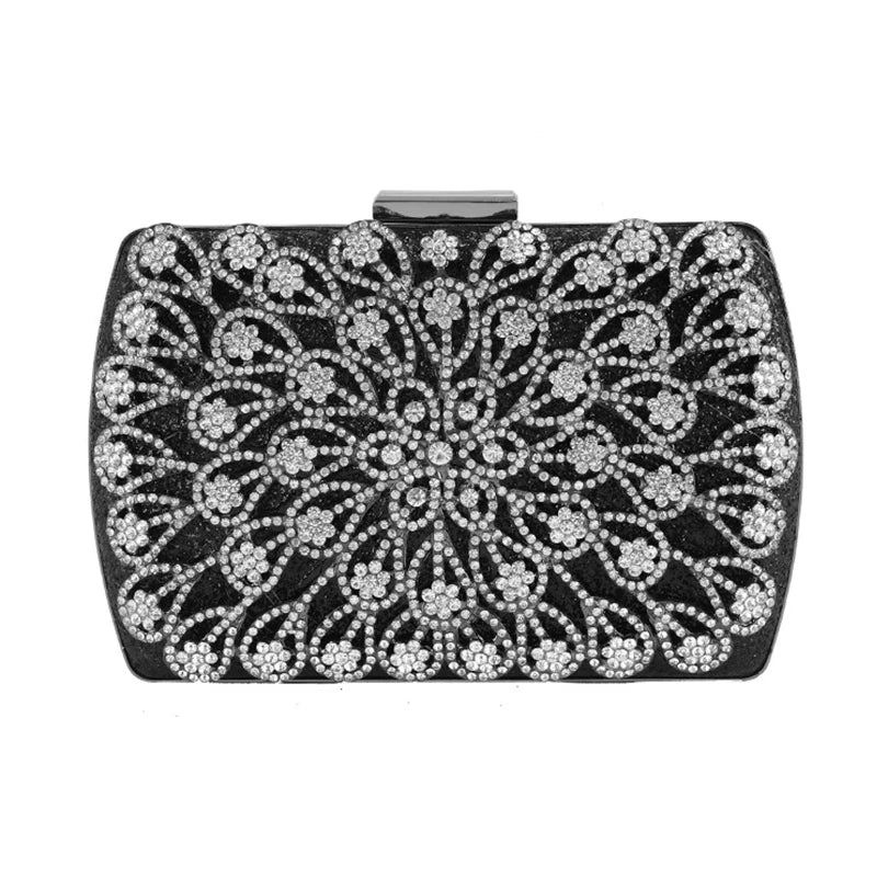 Diamond Formal Evening Clutch - Divawearfashion