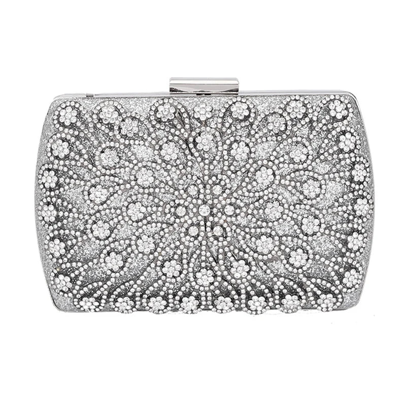 Diamond Formal Evening Clutch - Divawearfashion