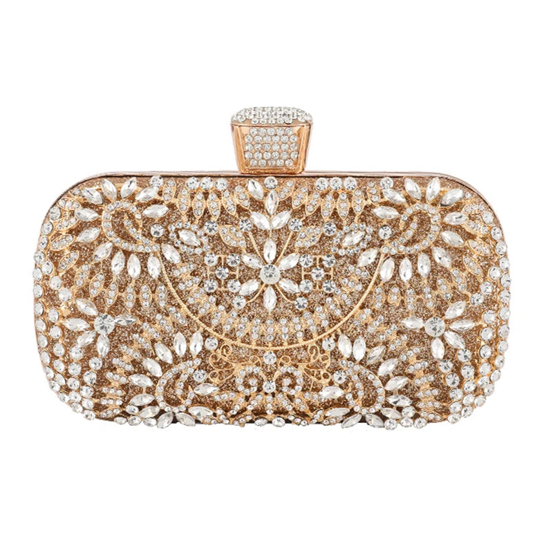 Diamond Formal Evening Clutch - Divawearfashion