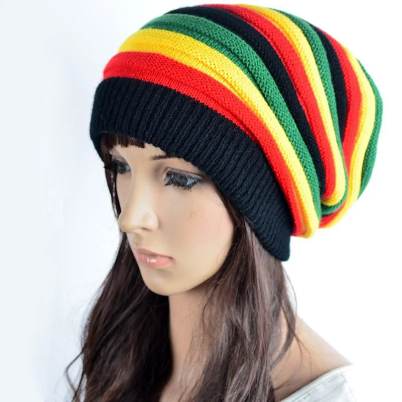 Beanies Knitted Reggae Bonnet - Divawearfashion