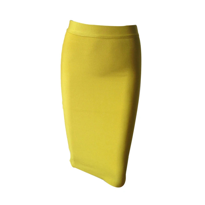 Sexy Bodycon Bandage Pencil Skirt - Divawearfashion