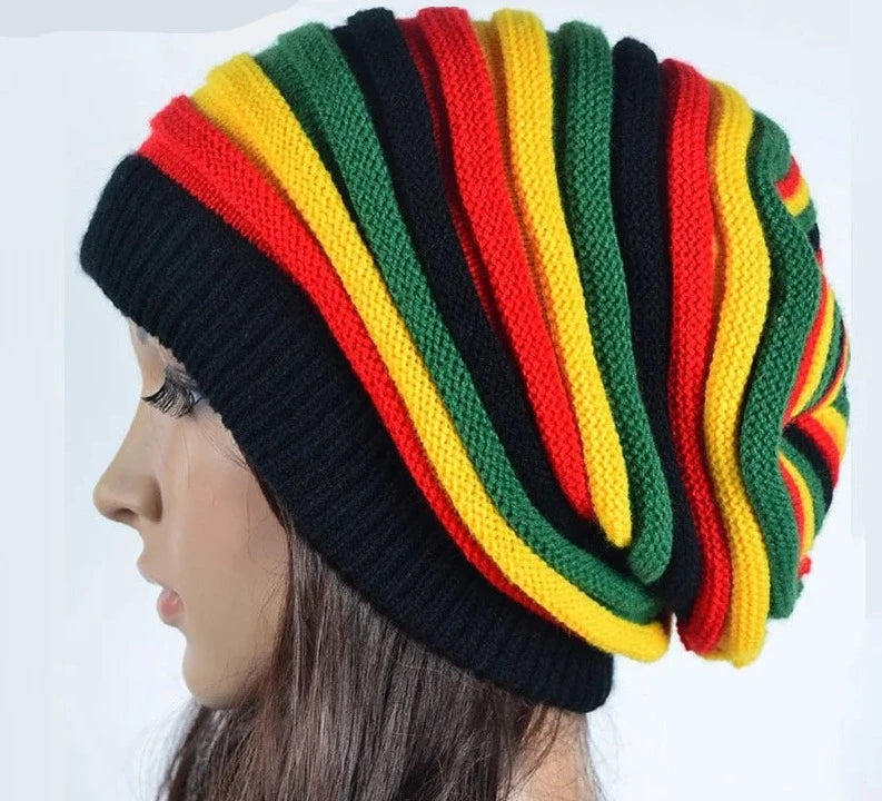 Beanies Knitted Reggae Bonnet - Divawearfashion
