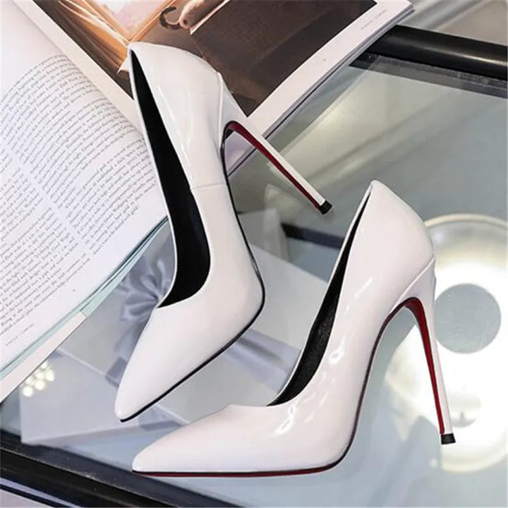 Pointed Toe Stilettos - Divawearfashion