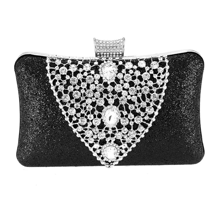 Diamond Formal Evening Clutch - Divawearfashion