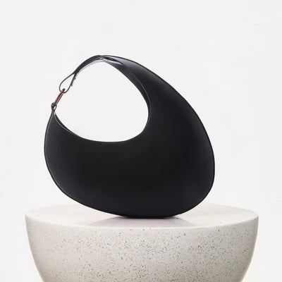 Leather Crescent Underarm Shape Bag