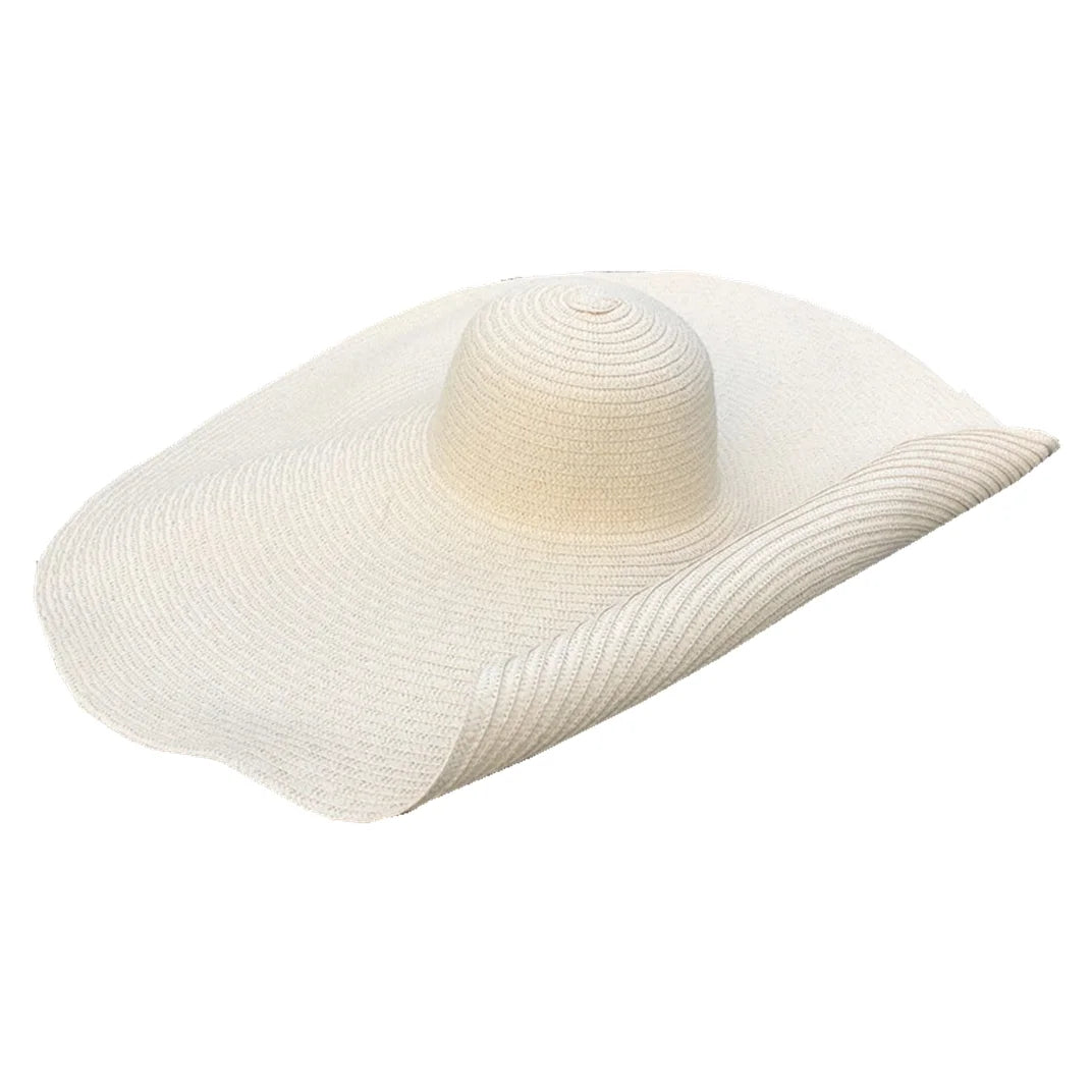 Foldable Oversized Sun Hat - Divawearfashion