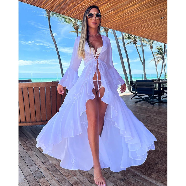 Bikini Beach Cover Up Tunics - Divawearfashion