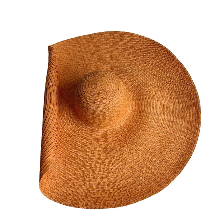 Foldable Oversized Sun Hat - Divawearfashion