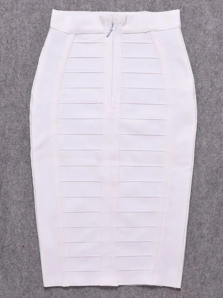 Bandage High Waist Bodycon Skirts - Divawearfashion
