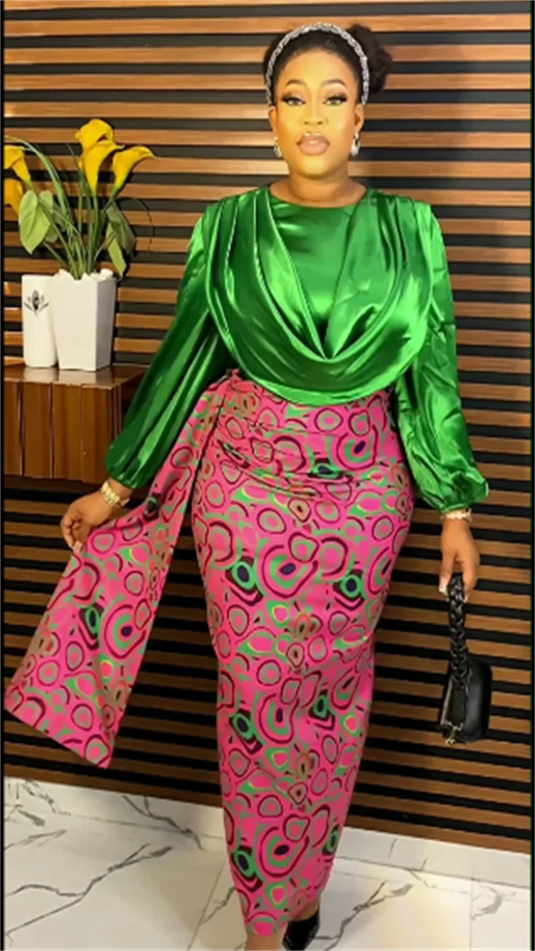 Plus Size Chiffon Maxi Long Muslim Dress