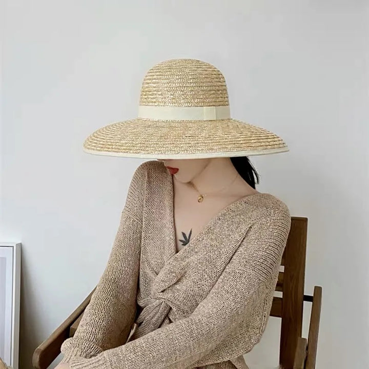 French Hepburn Beach Hat - Divawearfashion
