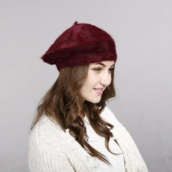 Faux Winter Wool Warm Hat - Divawearfashion