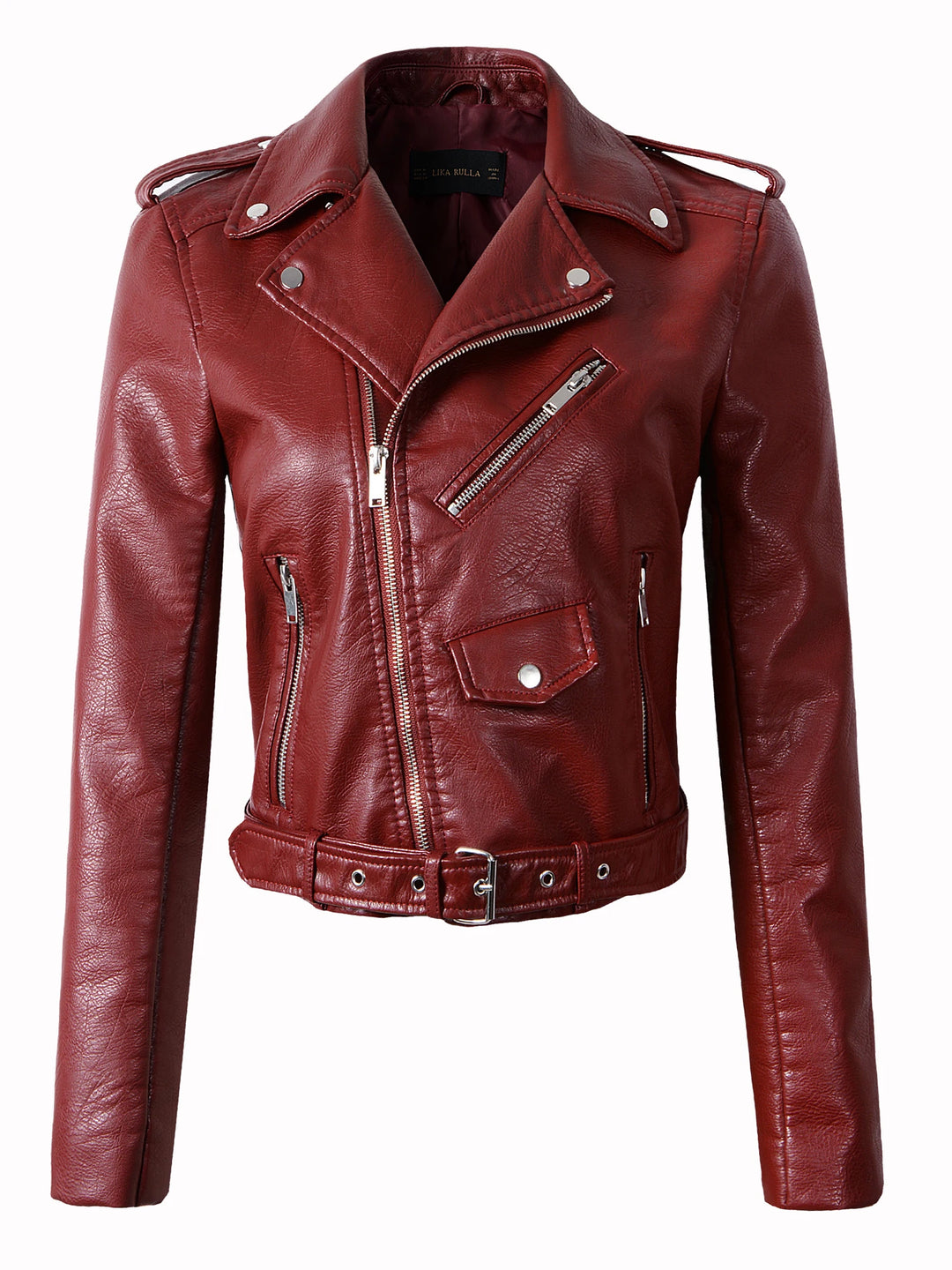 Motorcycle Faux Leather Jackets - Divawearfashion