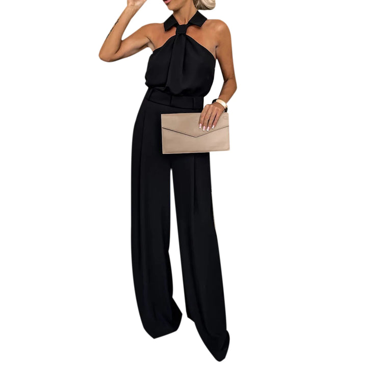 Loose Ruched Wide Leg Jumpsuit 