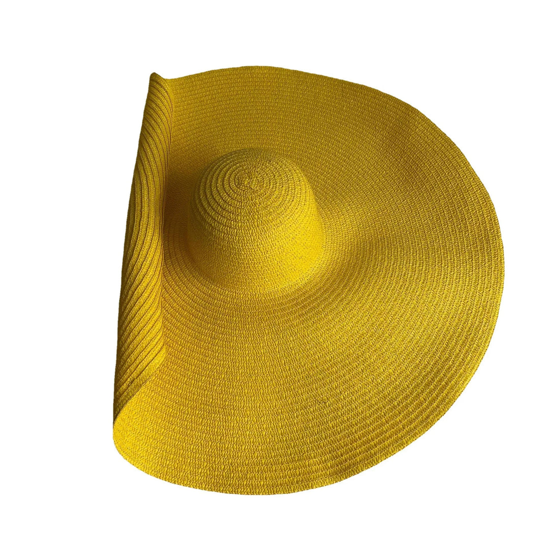 Foldable Oversized Sun Hat - Divawearfashion