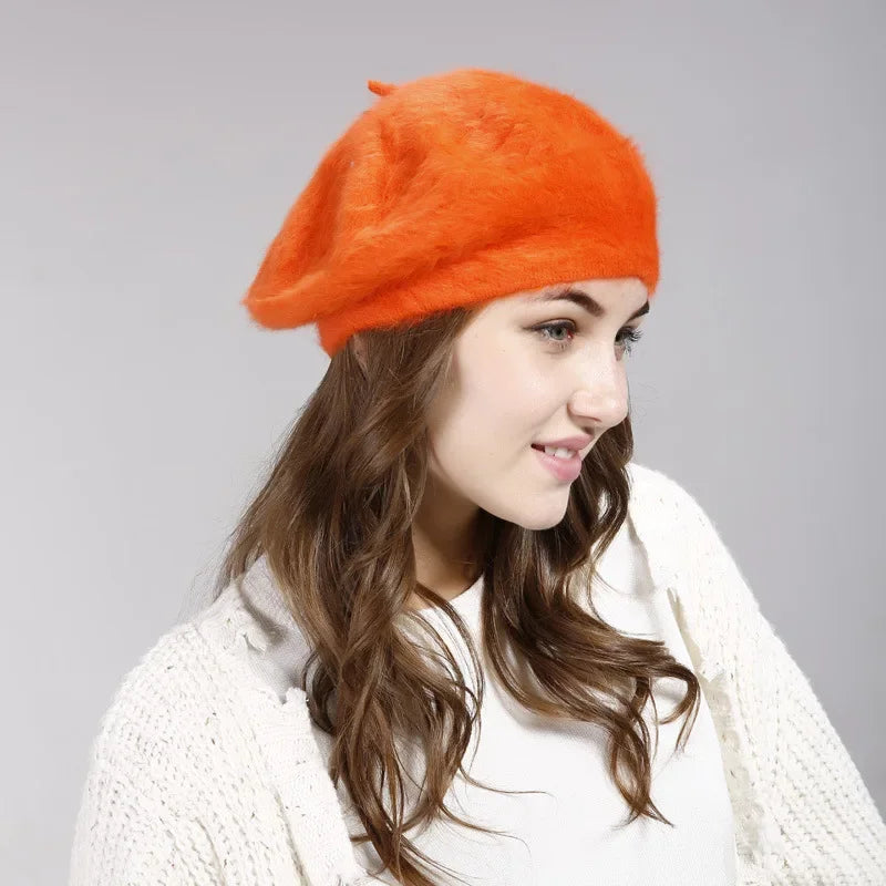 Faux Winter Wool Warm Hat - Divawearfashion