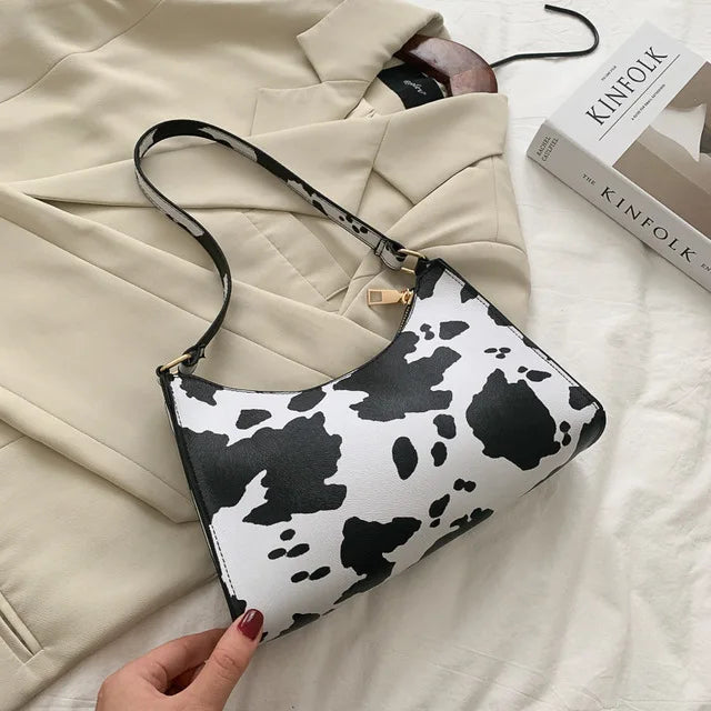 Zebra Print Luxury Handbag