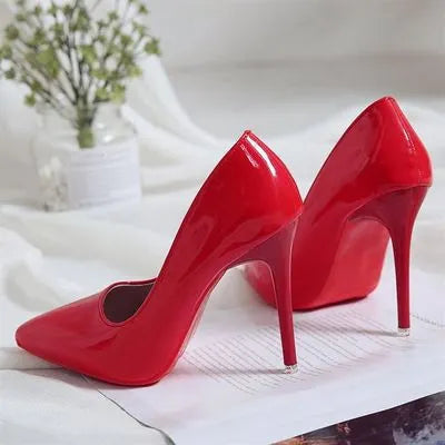Sexy High Heels with Red Bottom - Divawearfashion