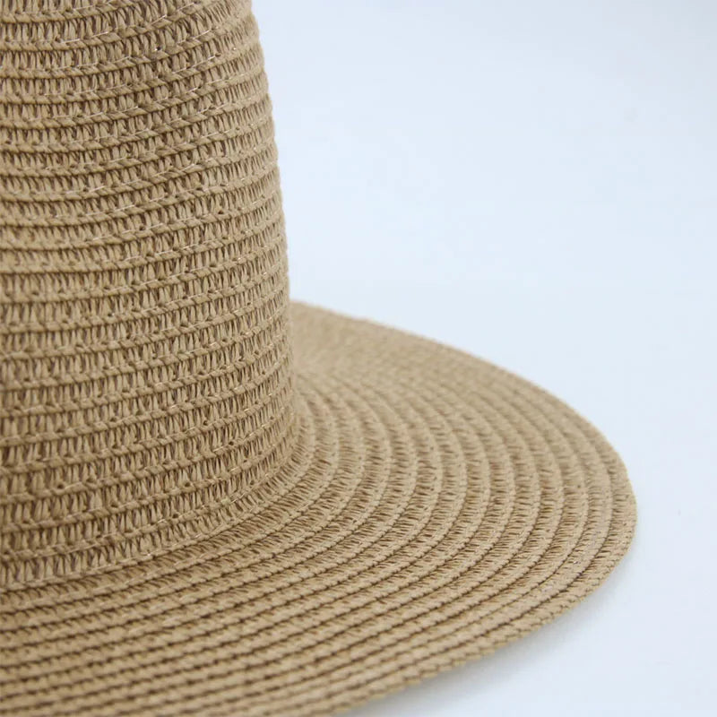 Women's Hat Hats for Women Summer Straw Sun Hats Men's Caps Sun Protection Beach Summer Women Men Panama Straw Hat Gorras Hombre - Divawearfashion