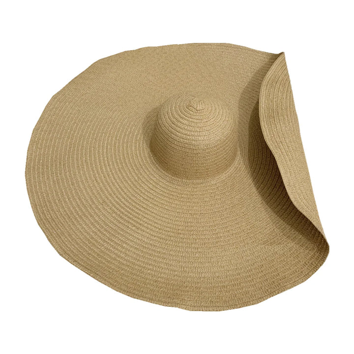 Foldable Oversized Sun Hat - Divawearfashion