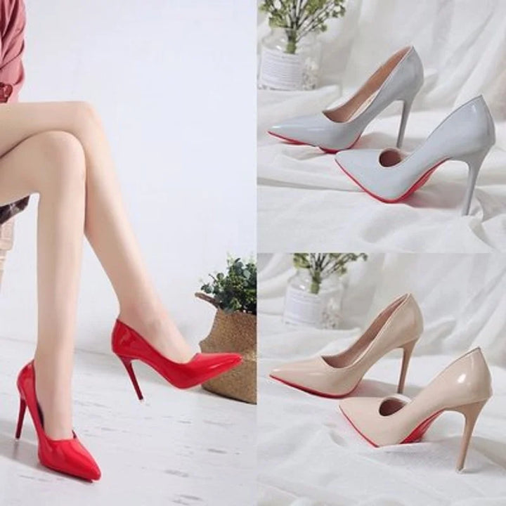 Sexy High Heels with Red Bottom - Divawearfashion