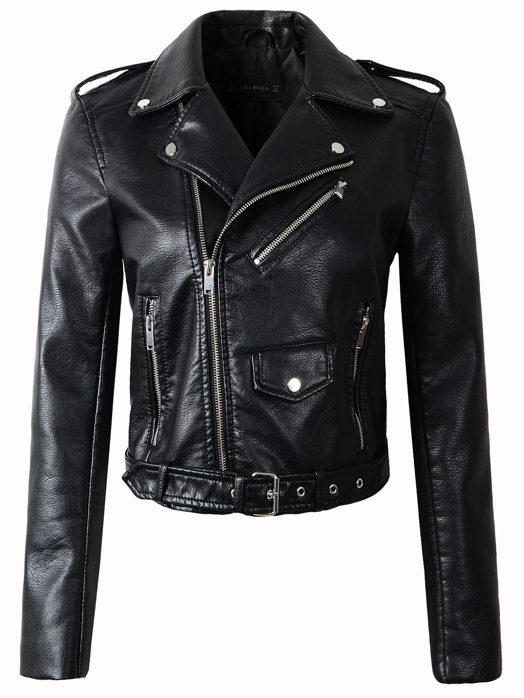 Motorcycle Faux Leather Jackets - Divawearfashion