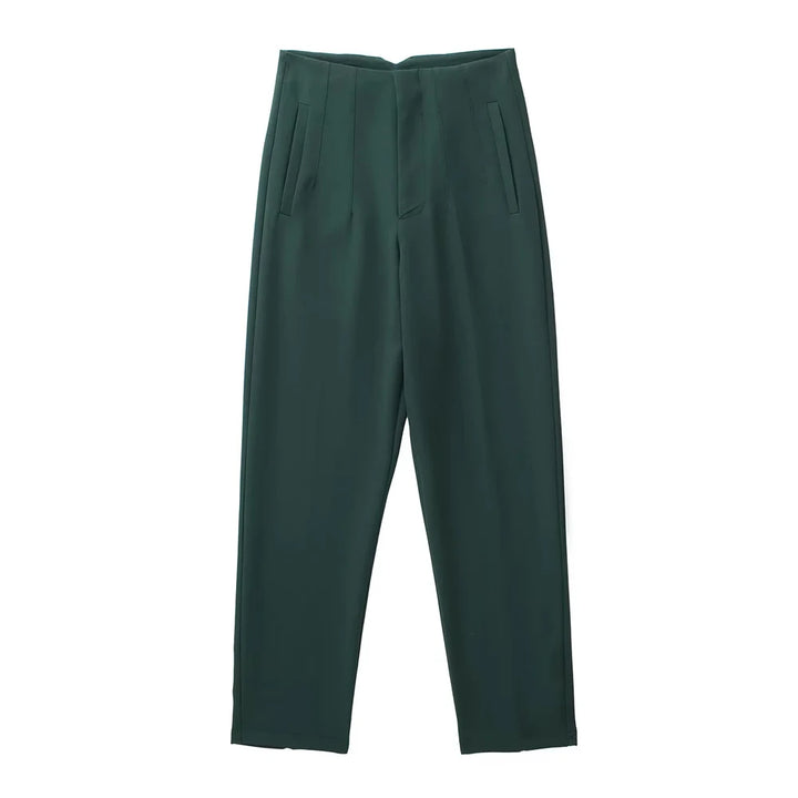 Seamless High Waist Trousers - Divawearfashion