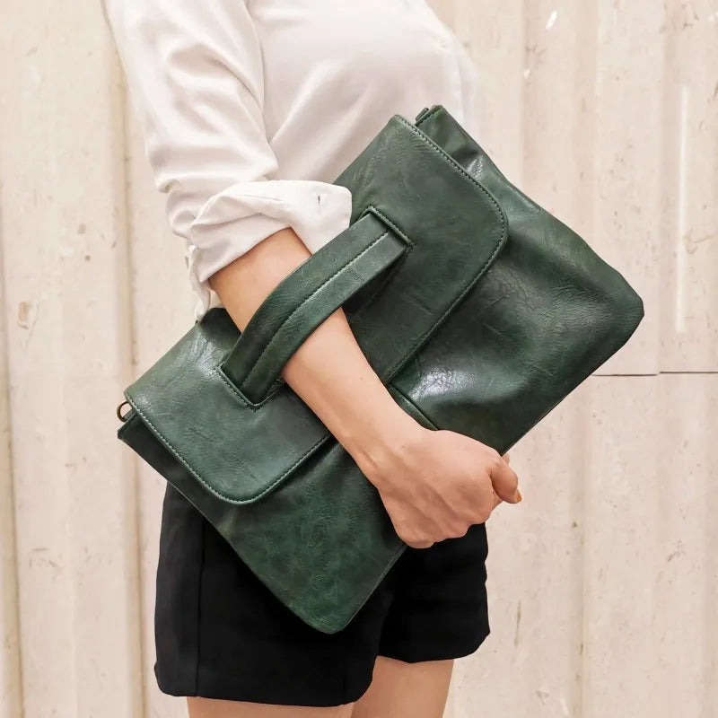 Women Clutches PU Leather Crossbody Bag