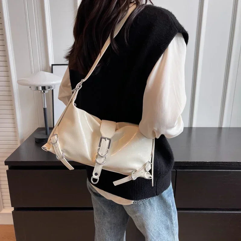 High Quality Solid Versatile Shoulder Bag