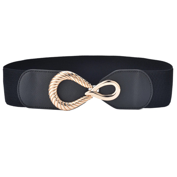 Elastic Wide Waist Stretchy Classic Cinch Belts - Divawearfashion
