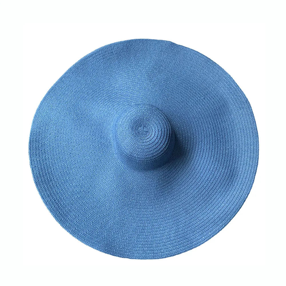 Foldable Oversized Sun Hat - Divawearfashion