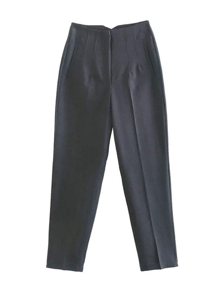 Seamless High Waist Trousers - Divawearfashion