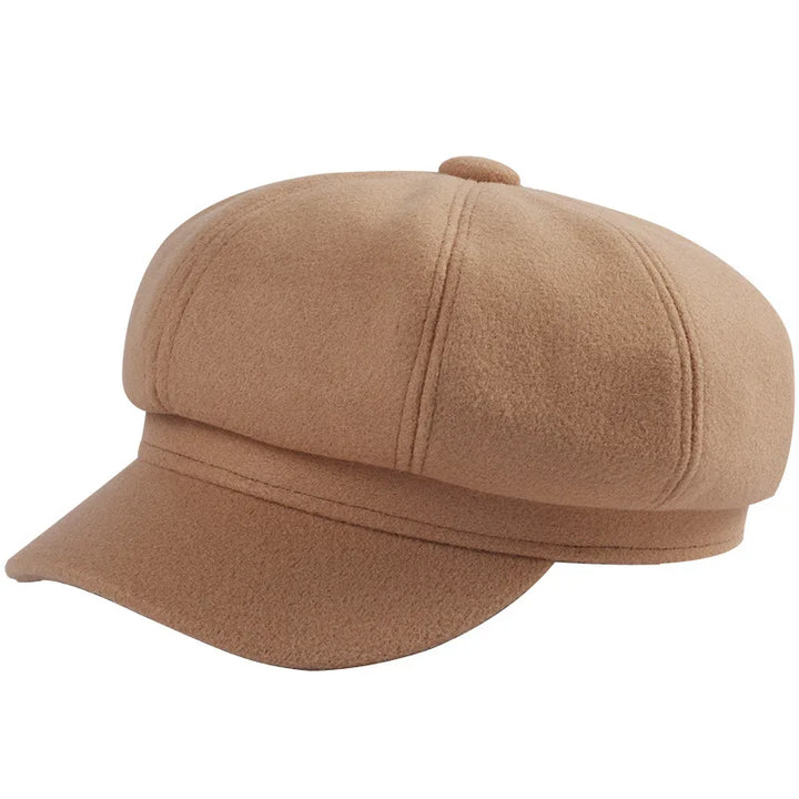 Casual Wool Beret Hat - Divawearfashion