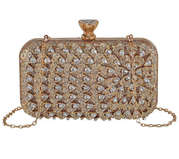 Diamond Formal Evening Clutch - Divawearfashion