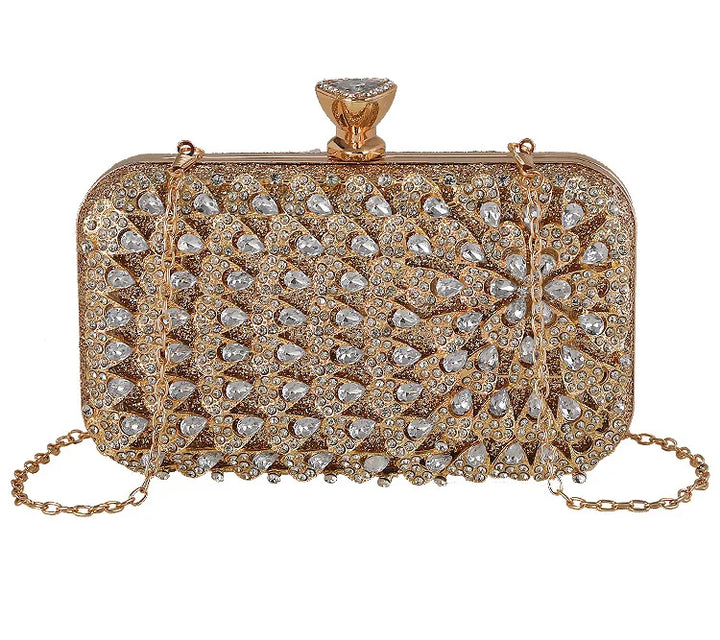 Diamond Formal Evening Clutch - Divawearfashion